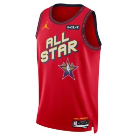 Camiseta Hombre NBA All-Star 2025 Victor Wembanyama Jordan Rojo Swingman
